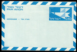 Israel / Aerogramme / 0.40 Blue / Bird / New, Unused - Aéreo