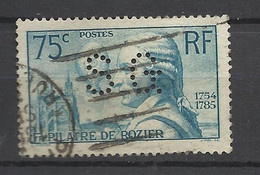 France         N°313    Perforé   SG       Oblitéré  B/ TB     Voir Scans  Soldes ! ! ! - Used Stamps