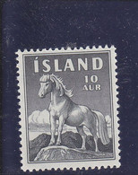 ICELAND - ISLANDE - ISLANDIA - 1958 - * / MLH - LUTTE - PONEY , PONY ,  Mi. 325   Yv. 283 - Ongebruikt