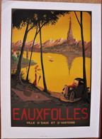 LA NEF DES FOUS PAR TURF EX LIBRIS TIRE A PART EAUX FOLLES VILLES D'EAU ET D'HISTOIRE LA FABRIQUE DELCOURT 2007 - Illustratoren S - V