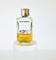 Miniatures De Parfum  ALIX GRÈS  De GRÈS 7.5 Ml    EDT - Miniatures Femmes (sans Boite)