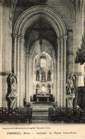 VERNEUIL SUR AVRE INTERIEUR DE L'EGLISE NOTRE DAME LE CHOEUR - Verneuil-sur-Avre