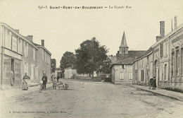 CPA - Saint-Remy-enBouzemont - La Grande Rue - Saint Remy En Bouzemont