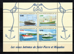 Saint-Pierre-et-Miquelon YT Bloc 4 Neuf Sans Charnière XX MNH - Blokken & Velletjes