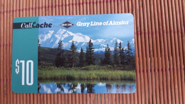 Prepaidcrd Alaska $10  Used Rare - Canada