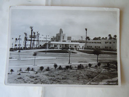 CPA . LIBYA LIBIA - - EX COLONIA ITALIANA - TRIPOLI طرابلس -  ALBERGO MEHARI - Libia