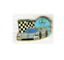 Pin's Arthus Bertrand - Voiture Course Mercedes AEG - Mercedes