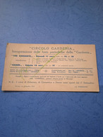 Treviso-circolo Gardenia-inaugurazione Feste-1925 - Programme