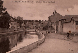 Montargis - Quai Du Pâtis Et Le Canal - Montargis