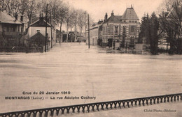 Montargis - Rue Adolphe Cochery - La Crue Du 20 Janvier 1910 - Catastrophe Inondation - Montargis