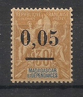 MADAGASCAR - 1902 - N°Yv. 52 - Type Groupe 0,05 Sur 30c Brun - Neuf Luxe ** / MNH / Postfrisch - Neufs