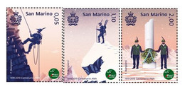 2019 - SAN MARINO - Associazione Nazionale Alpini 3v -  NH - ** - Unused Stamps