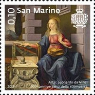 2019 - SAN MARINO - Dipinti  3v -  NH - ** - Unused Stamps