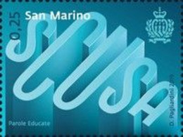 2019 - SAN MARINO - Parole Di Buone Maniere  4v -  NH - ** - Neufs