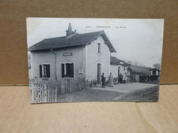 CHOUGNY (58) Vue Intérieure De La Gare Animation - Andere & Zonder Classificatie