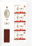 2019 - SAN MARINO - Milan Calcio 1angolo 4v *-  NH - ** - Unused Stamps