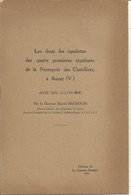 Archéologie,  Dr. M. Baudoin, 1930, Les Dents Des Squelettes De La Nécropole Des Chatelliers, Auray,  Frais Fr 2.25 E - Archäologie