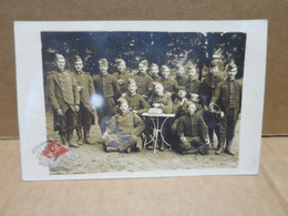 MARCILLAT (63) Carte Photo Groupe De Militaires - Andere & Zonder Classificatie