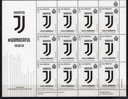 2019 - SAN MARINO - Juve Calcio 1 Minifoglio -  NH - ** - Unused Stamps