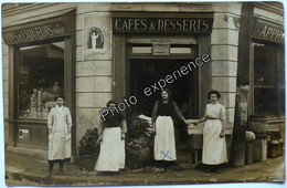 CPA Carte Photo Métier Commerce Magasin Epicerie 1910 ? PAVILLONS SOUS BOIS ? 93 Seine Saint Denis - Les Pavillons Sous Bois