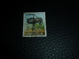 Angola - Gnu Gorcon Taurinus - 4 Ags - Yt 370 - Multicolore - Oblitéré - Année 1953 - - Angola