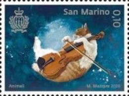 2020 - SAN MARINO - Animali 4v -  NH - ** - Nuovi