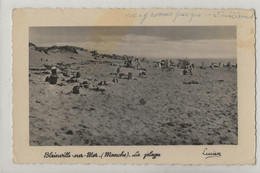 Blainville-sur-Mer (50) : La Plage  En 1957 (animé) ETAT PF . - Blainville Sur Mer