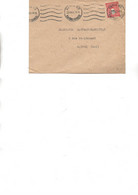 LETTRE AFFRANCHIE N° 708 CAD PARIS 82 - TIMBRE SEUL SUR LETTRE - COTE : 30 €    Annee 1945 - 1921-1960: Modern Period