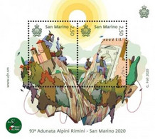 2020 - SAN MARINO - Ass Alpini 1Bf -  NH - ** - Unused Stamps