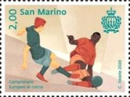 2020 - SAN MARINO - Campionato Europeo Di Calcio 1v -  NH - ** - Nuevos