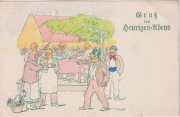 GERMANY - Grub Vom Heurigen-Ubend - Artcard Of Bar Etc - Saluti Da.../ Gruss Aus...