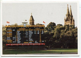 AK 114820 AUSTRALIA - Adelaide Ovai Scoreboard With St. Peter`s Cathedral In The Background - Adelaide