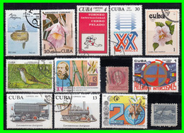 CUBA ( AMERICA DEL NORTE ) LOTE DE SELLOS DE DIFERENTE AÑOS Y VALORES - Colecciones & Series