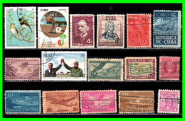 CUBA ( AMERICA DEL NORTE ) LOTE DE SELLOS DE DIFERENTE AÑOS Y VALORES - Collections, Lots & Series