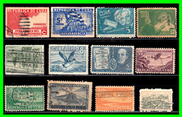 CUBA ( AMERICA DEL NORTE ) LOTE DE SELLOS DE DIFERENTE AÑOS Y VALORES - Collections, Lots & Series