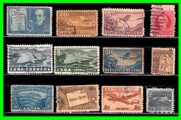 CUBA ( AMERICA DEL NORTE ) LOTE DE SELLOS DE DIFERENTE AÑOS Y VALORES - Collections, Lots & Series