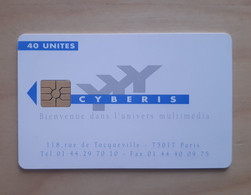 ANCIENNE CARTE A PUCE WEBCARTE CYBERIS GEMPLUS T.B.E !!! - Autres & Non Classés