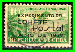 CUBA ( NORTE AMERICA ) SELLO AÑO 1939 EXPERIMENTO DEL CORREO MEDIANTE COHETES - SOBRECARGADO.. - Unused Stamps