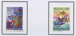 Islande - Island - Iceland 1981 Y&T N°518 à 519 - Michel N°565 à 566 (o) - EUROPA - Used Stamps