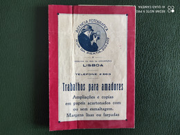 PORTUGAL AGENCIA FOTOGRAFICA RUA DA PRATA COM PUBLICIDADE 1931 ZEISS IKON KODAK AGFA - Publicités