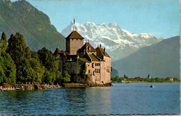 (3 Oø 11) Switzerland Posted 1973 To France - Return To Sender (RTS) - Château De Chillon - Châteaux