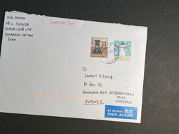 (3 Oø 13) Letter Posted From Japan To Australia (during COVID-19) 2023 - Briefe U. Dokumente