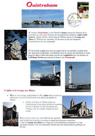 UNIQUE : " PHARE D'OUISTREHAM " Sur A4 1er Jour De 2004. N° YT 3715. Parfait état. FDC à Saisir ! - Phares