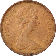 Monnaie, Grande-Bretagne, Elizabeth II, 2 New Pence, 1975, TB+, Bronze, KM:916 - 2 Pence & 2 New Pence