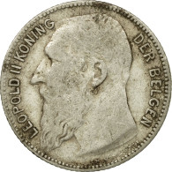 Monnaie, Belgique, Franc, 1909, TB+, Argent, KM:57.1 - 1 Franc