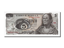 Billet, Mexique, 5 Pesos, 1972, 1972-06-27, NEUF - Mexique