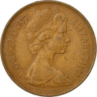 Monnaie, Grande-Bretagne, Elizabeth II, 2 New Pence, 1977, TB+, Bronze, KM:916 - 2 Pence & 2 New Pence