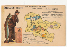 CPA - MOSELLE - Publicitaire ÉMULSION SCOTT - Département De La Moselle - Other & Unclassified