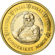 Norvège, Euro, 2005, Unofficial Private Coin, SPL, Bi-Metallic - Privatentwürfe