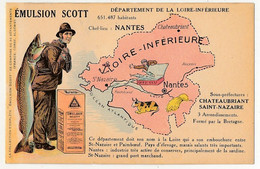 CPA - LOIRE-INFERIEURE - Publicitaire ÉMULSION SCOTT - Département De La Loire Inférieure - Other & Unclassified